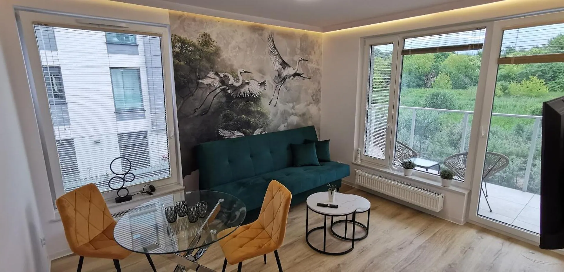 Apartament Flou Przystan Letnica 79, Parking & 700M Plaza Gdańsk